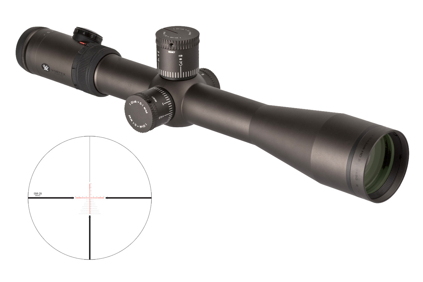 VORTEX OPTICS RAZOR HD 5-20X50 WITH EBR-2B (MRAD)