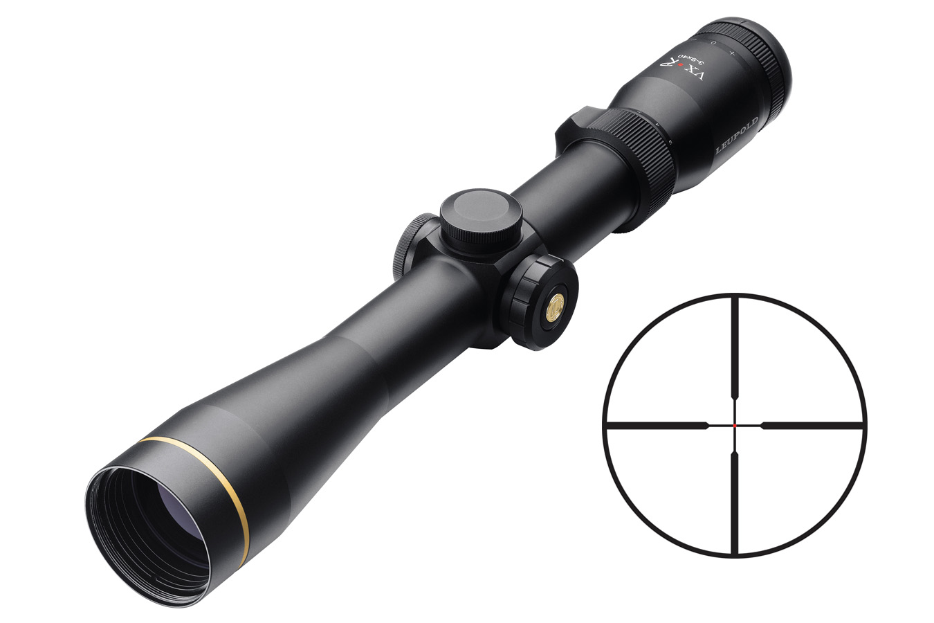 LEUPOLD VX-R 3-9X40MM MATTE FIREDOT DUPLEX