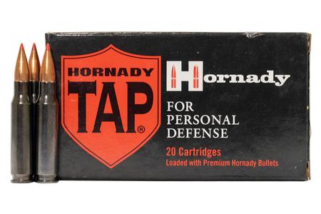 HORNADY 308 Win 110 gr TAP FPD Police Trade Ammo 20/Box