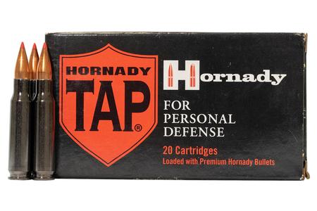 HORNADY 308 Winchester 168 gr TAP FPD Police-Trade Ammo 20/Box
