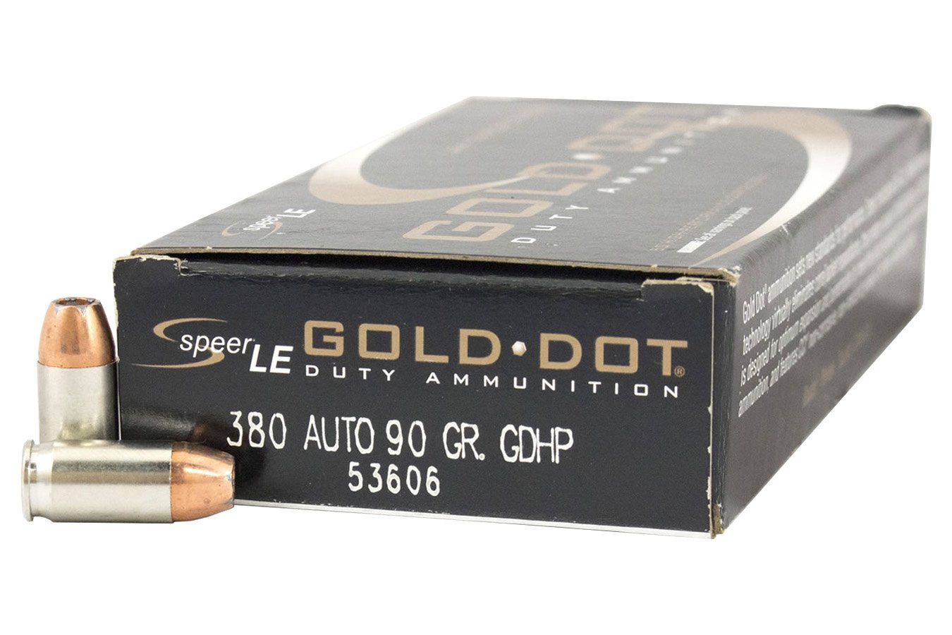 SPEER AMMUNITION 380 AUTO 90 GR GDHP