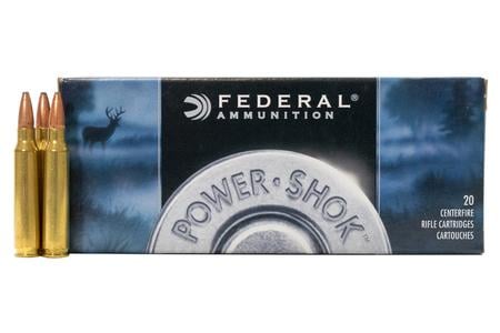 FEDERAL AMMUNITION 223 Remington 64 gr Soft Point Power-Shok Police Trade Ammo 20/Box