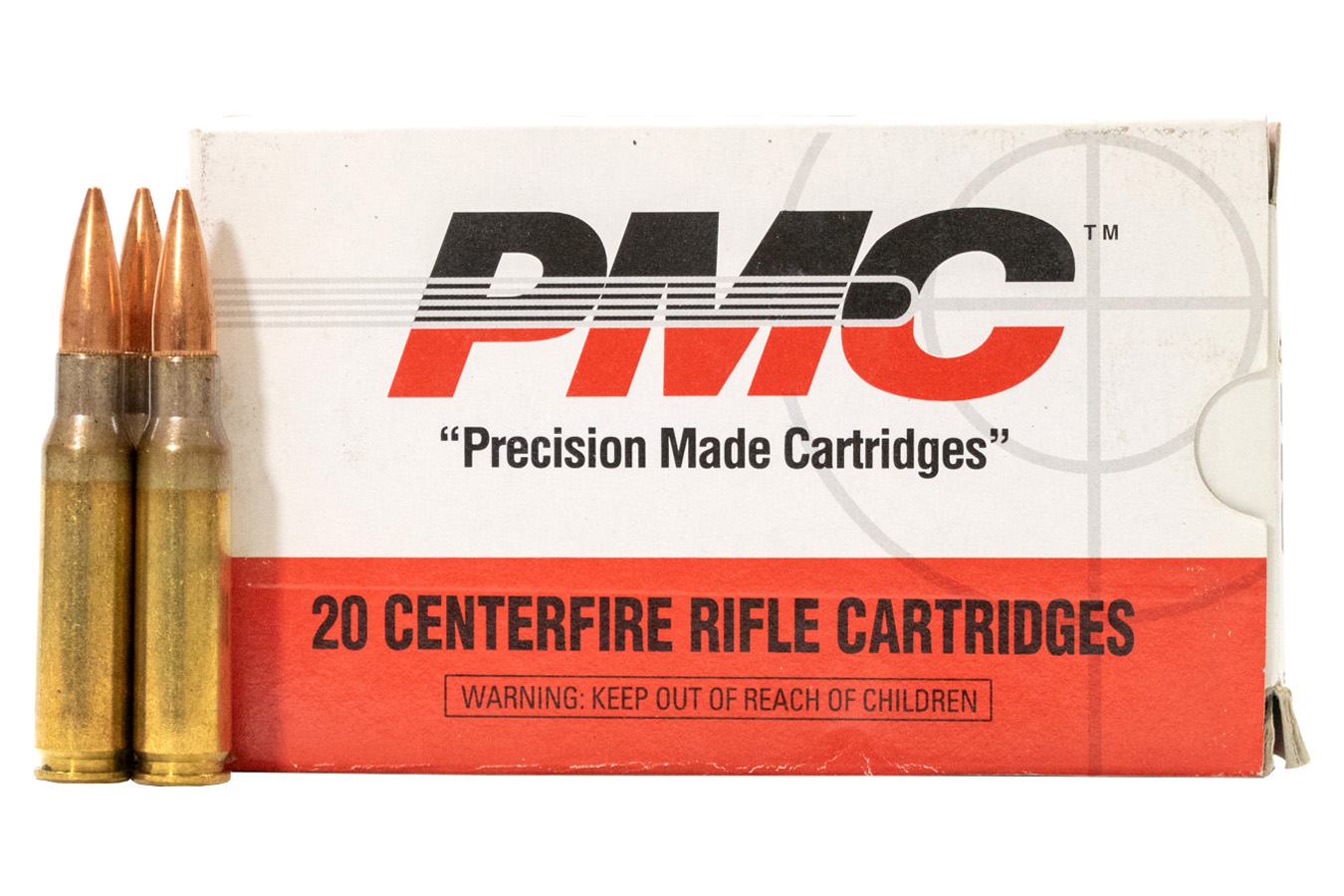PMC 308 Win 147 gr Full Metal Jacket Boat Tail Police Trade Ammo 20/Box