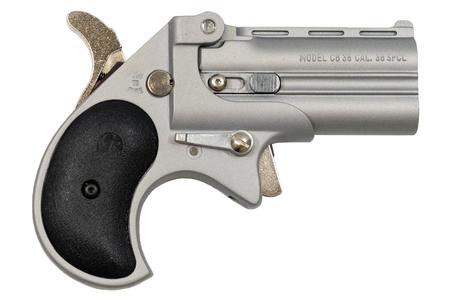 COBRA ENTERPRISE INC Big Bore 38 Special Derringer with Satin Finish Black Grips