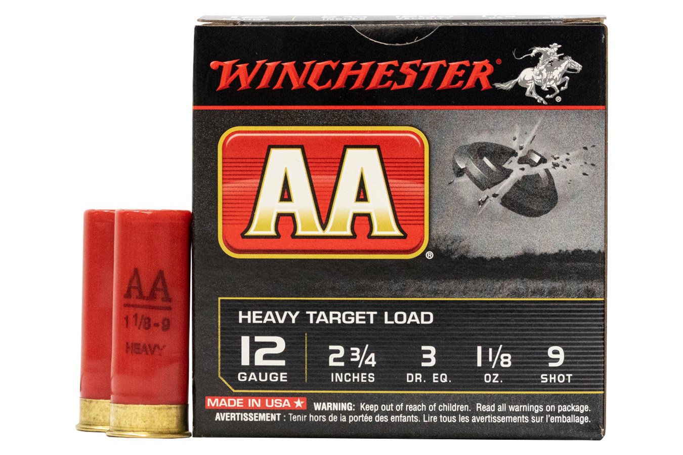 WINCHESTER AMMO 12 GA 2-3/4 IN 1-1/8 OZ HEAVY TARGET