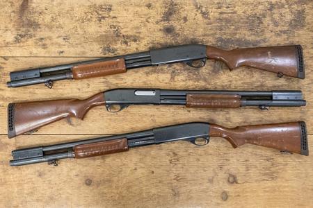 REMINGTON 870 Wingmaster 12 Gauge Police Trade-In Shotguns with Ohio National Guard Stamp 