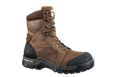 8 INCH BROWN W/P INSULATED WORK BOOT