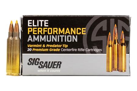 SIG SAUER 223 Remington 40 gr Varmint and Predator Tip 20/Box