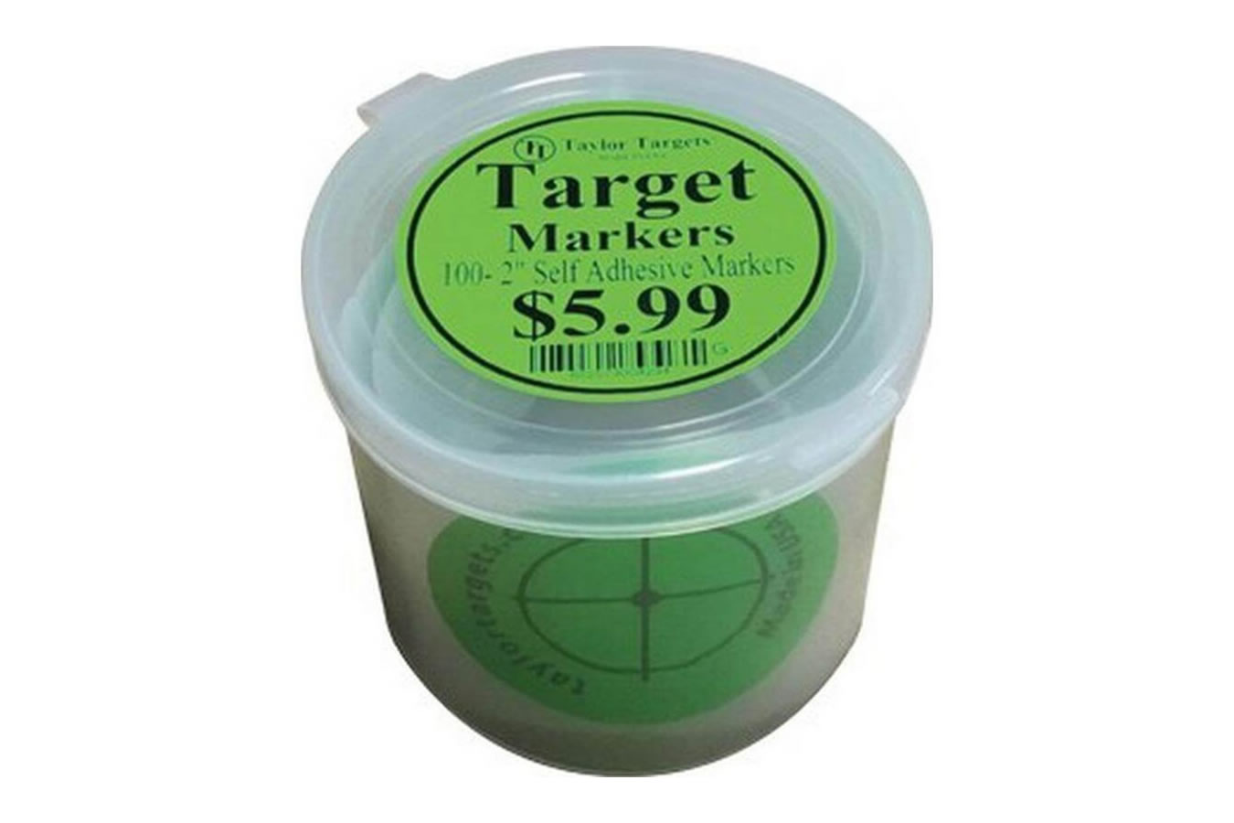 Taylor Targets Green Target Markers (100/Roll) Vance Outdoors