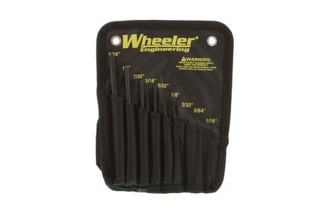 WHEELER ENGINEERING Roll Pin Punch Set