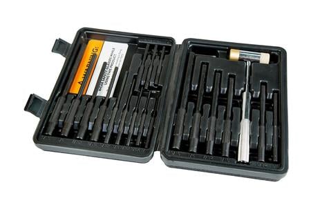 WHEELER ENGINEERING Master Roll Pin Punch Set