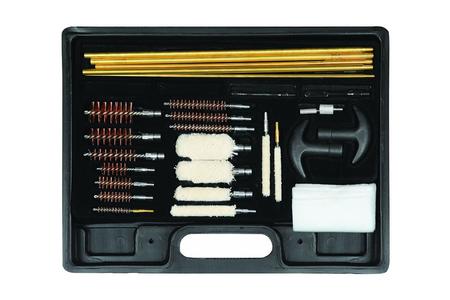 ALLEN COMPANY Universal Cleaning Kit in Molded Tool Box, 37 Pieces