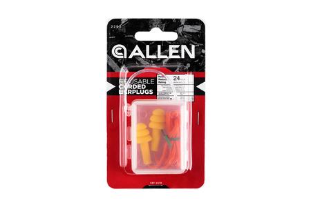 ALLEN COMPANY Ear Plug Deluxe, Cord/Portable Case