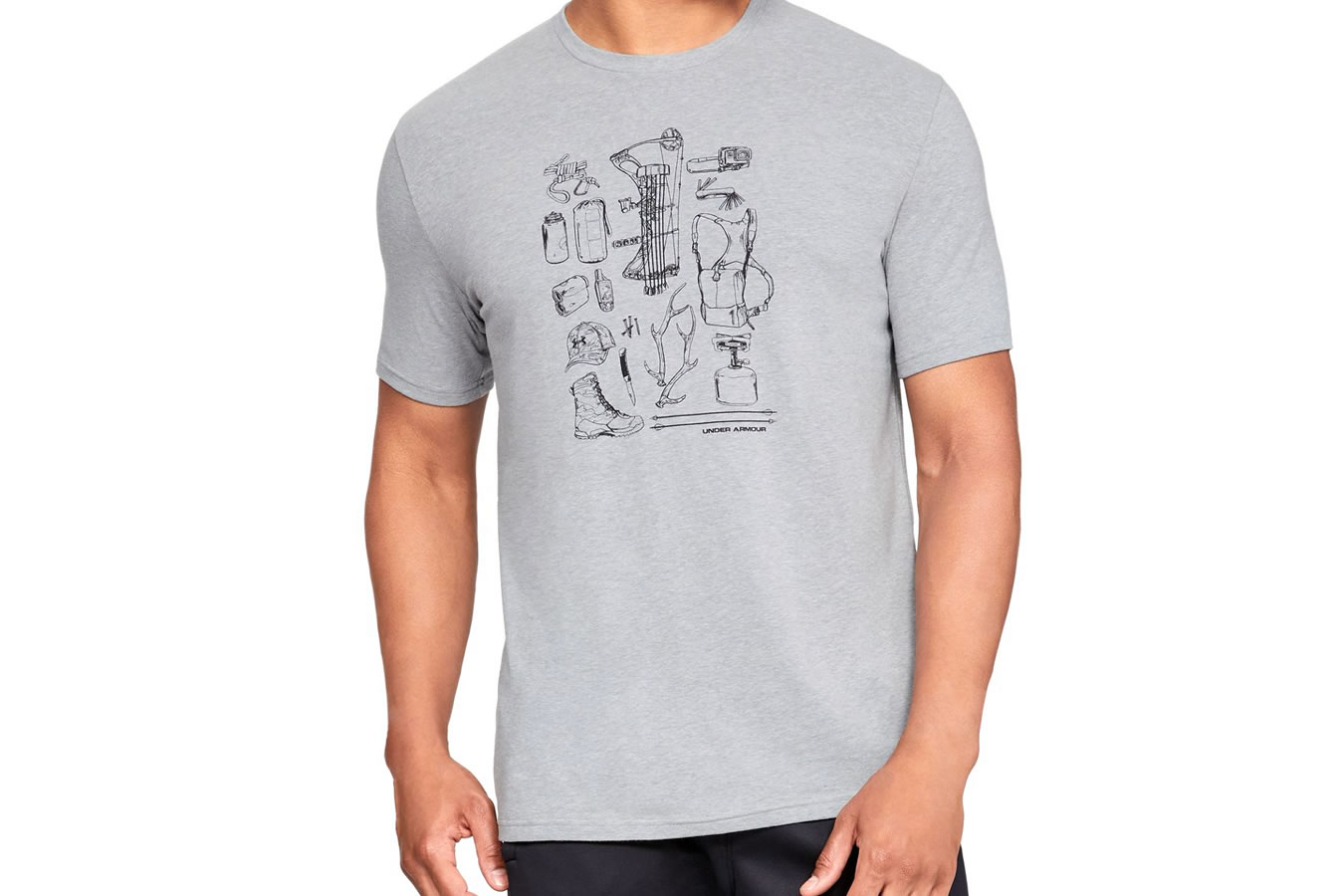 under armour skeleton shirt