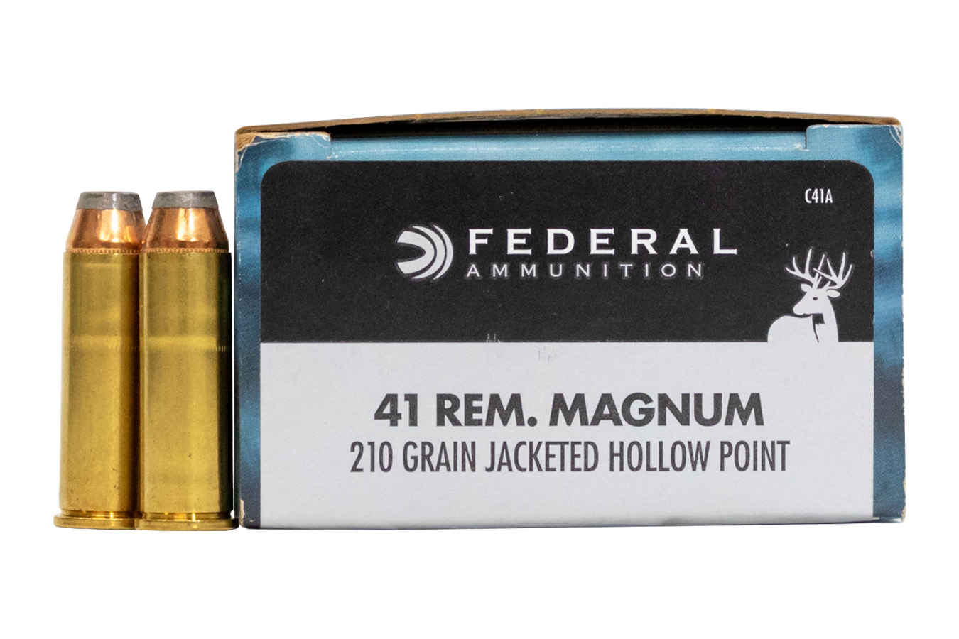 FEDERAL AMMUNITION 41 MAG 210 GR JHP POWER-SHOK