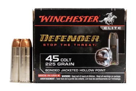 Winchester 45 Colt 225 gr Bonded JHP PDX1 Defender 20/Box