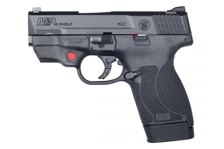 SMITH AND WESSON MP45 Shield M2.0 45 ACP Carry Conceal Pistol with Integrated Crimson Trace Laser