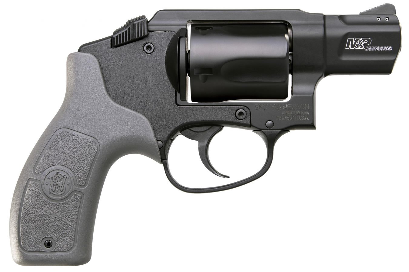 No. 9 Best Selling: SMITH AND WESSON MP BODYGUARD 38SPL GRAY GRIPS (NO LASER)