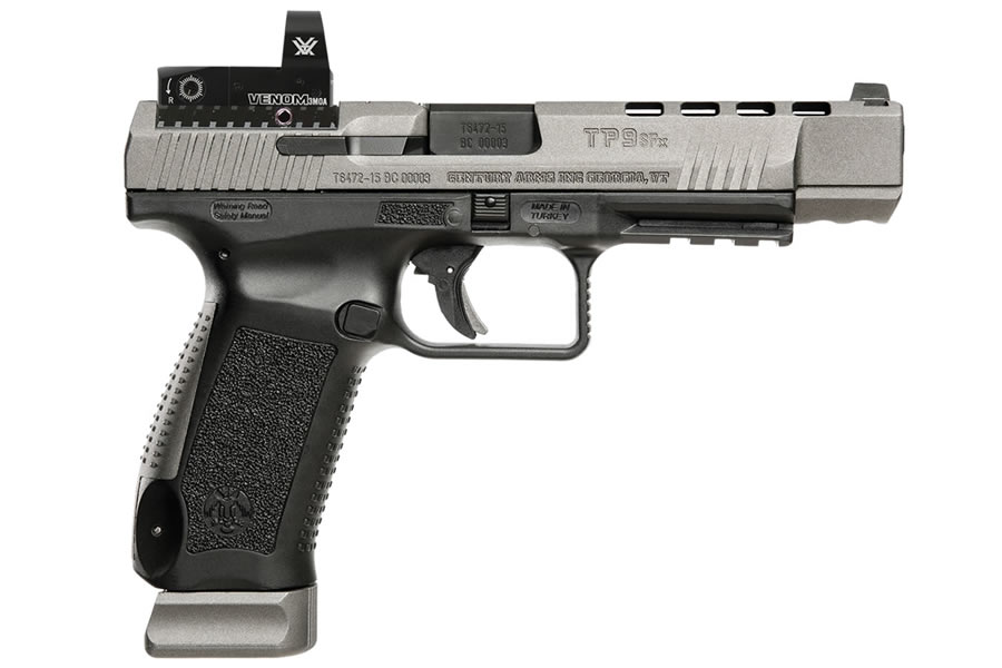 CANIK TP9SFX 9MM PISTOL WITH VORTEX VENOM 6MOA RED DOT