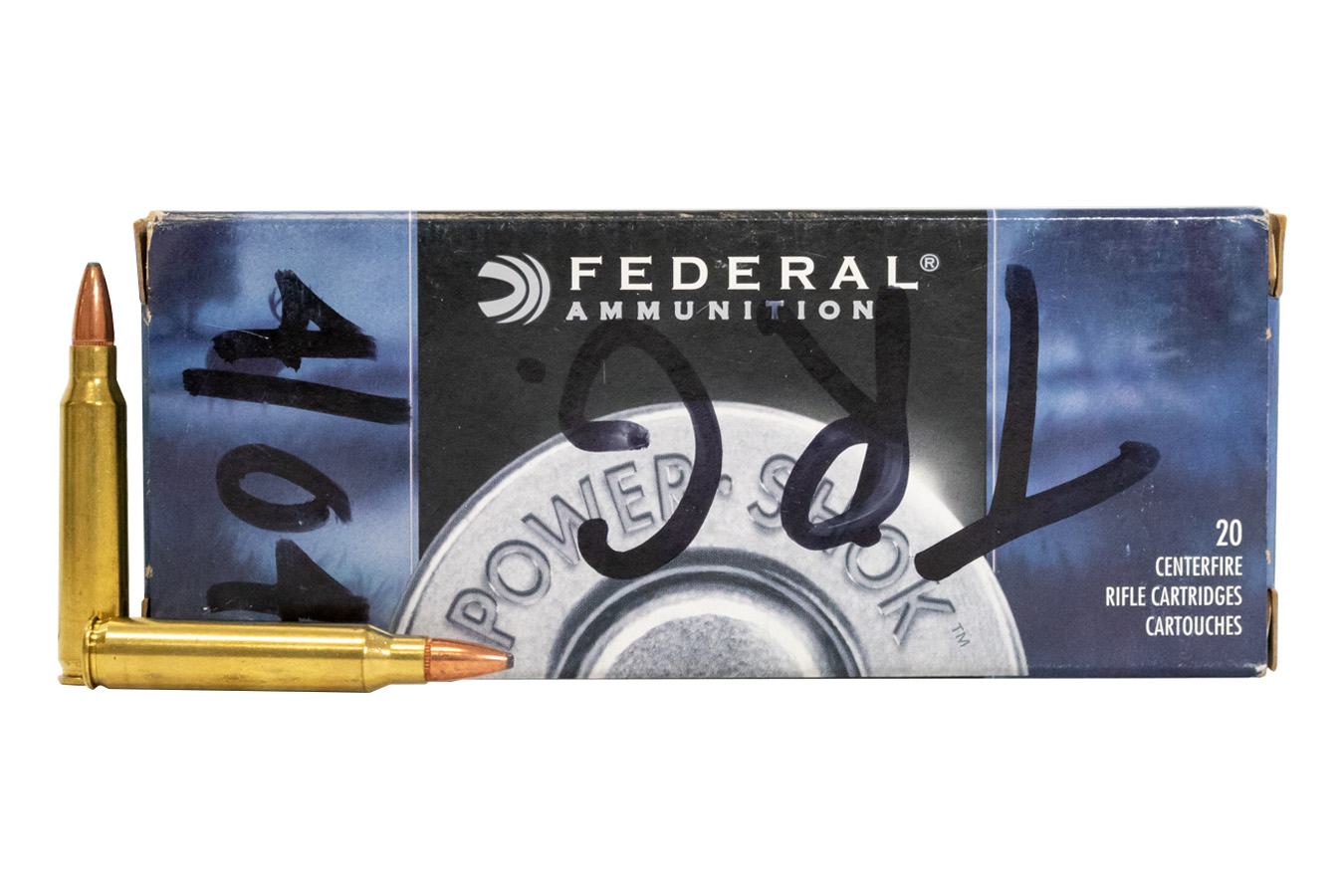 Federal 223 Remington 55 gr Jacketed Soft Point Police Trade-in Ammo 20/Box