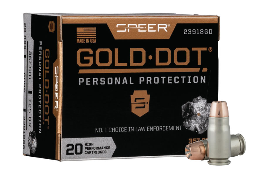 SPEER AMMUNITION 357 SIG 125 GR GDHP