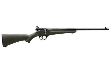 SAVAGE Rascal Youth 22LR Bolt Action Rimfire Rife with Green Stock