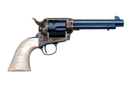 1873 CATTLEMAN 45 COLT SINGLE-ACTION REVOLVER WITH CHARCOAL BLUE FINISH
