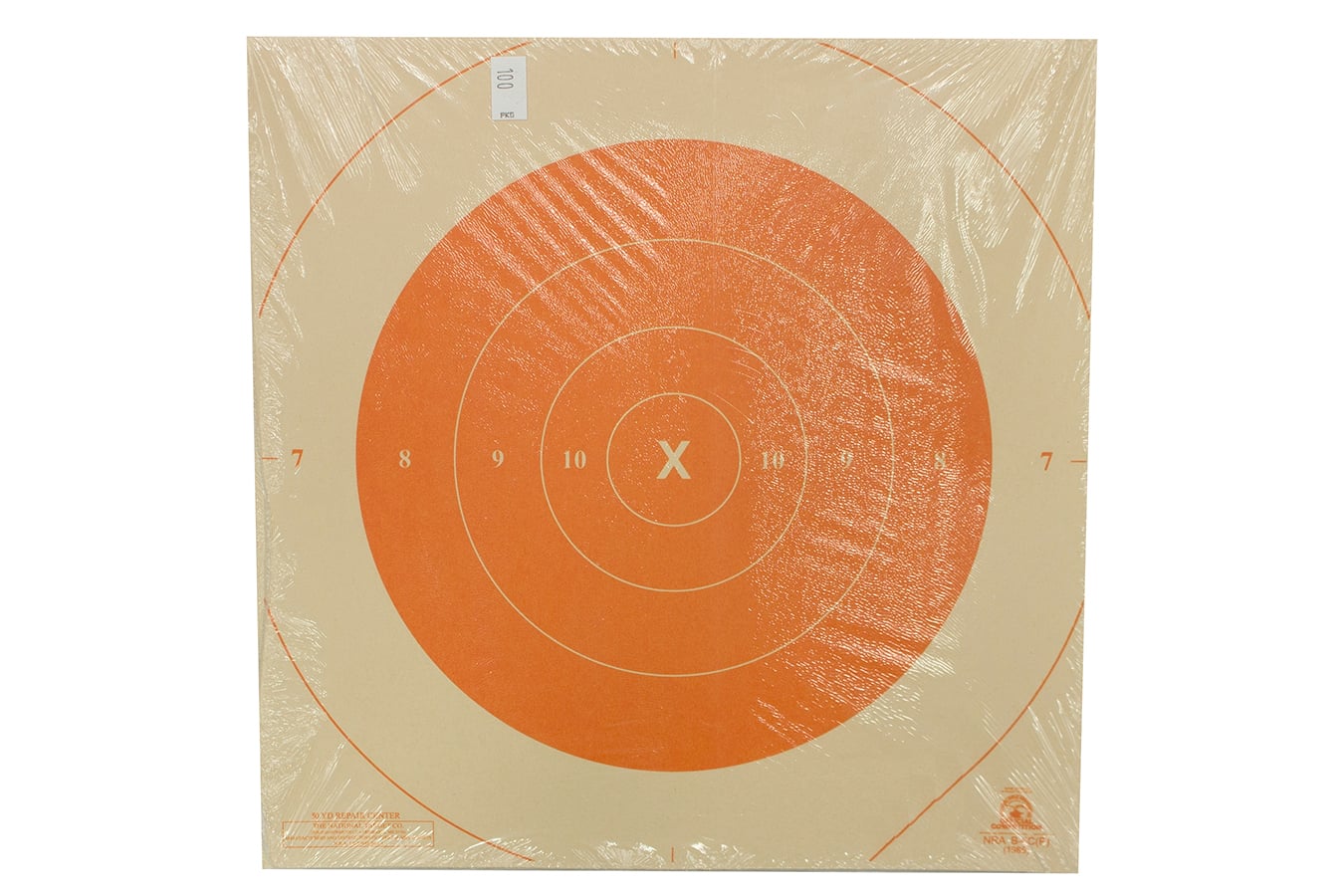 Nationaltgt Competition Targets Pistol (100 Pack) Sportsman's Outdoor