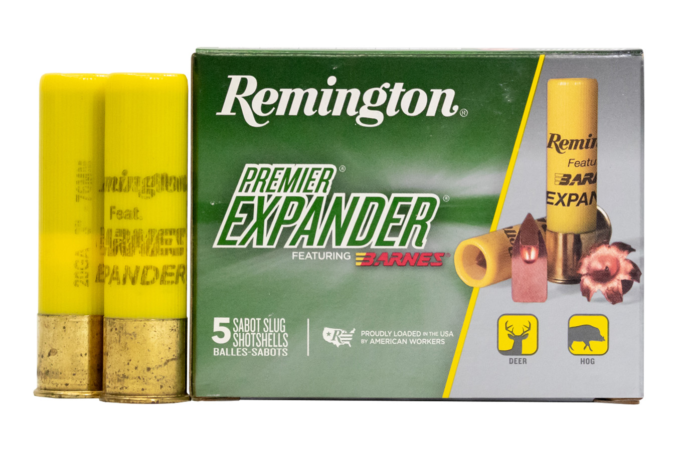 REMINGTON 20 GA 3 IN 250 GR BARNES EXPANDER COPPER SABOT SLUG