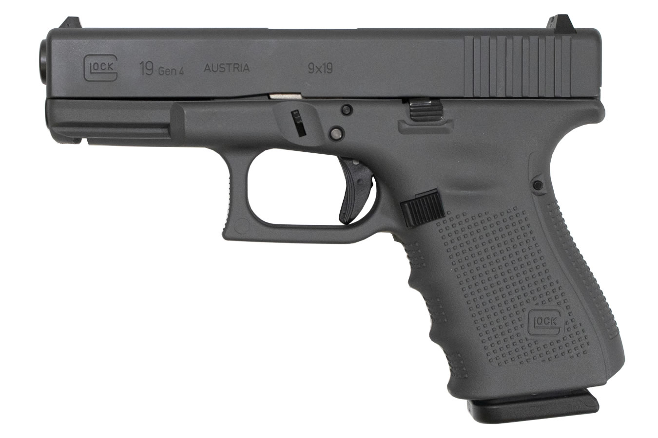 GLOCK 19 GEN4 9MM 15RD SNIPER GRAY