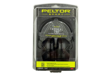 SPORT TACTICAL 300 ELECTRONIC HEARING PROTECTION