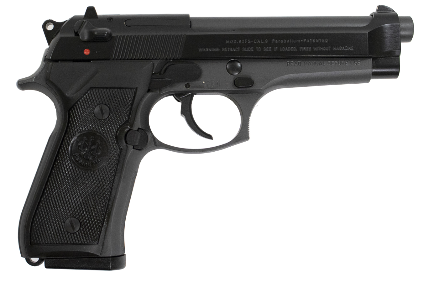 BERETTA 92FS 9MM DA/SA PISTOL WITH SNIPER GRAY FRAME