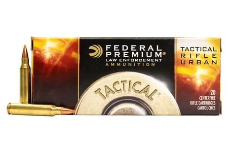 FEDERAL AMMUNITION 223 Rem 55 gr Nosler Ballistic Tip Tactical Rifle Urban 500 Round Case