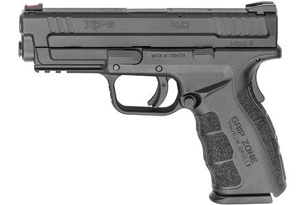 SPRINGFIELD XD Mod.2 9mm 4.0 Service Model Black Gear Up Package with 5 Mags and Range Bag