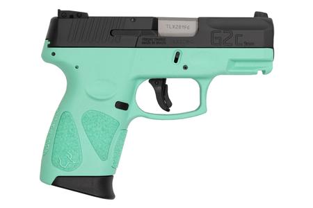 TAURUS G2C 9MM SUB-COMPACT CYAN/BLACK PISTOL