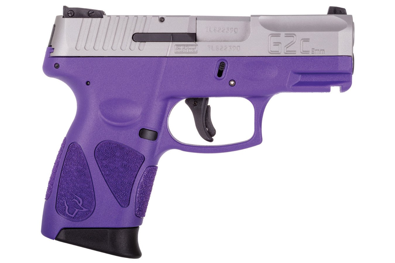 TAURUS G2C 9MM SUB-COMPACT DARK PURPLE/STAINLESS