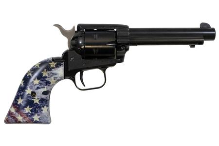 HERITAGE Rough Rider 22LR Rimfire Revolver with 4.75 inch Barrel and American Flag Grips