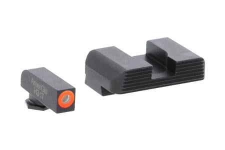 GLOCK TRIT SET HACKATHORN SIGHTS ORG/SER