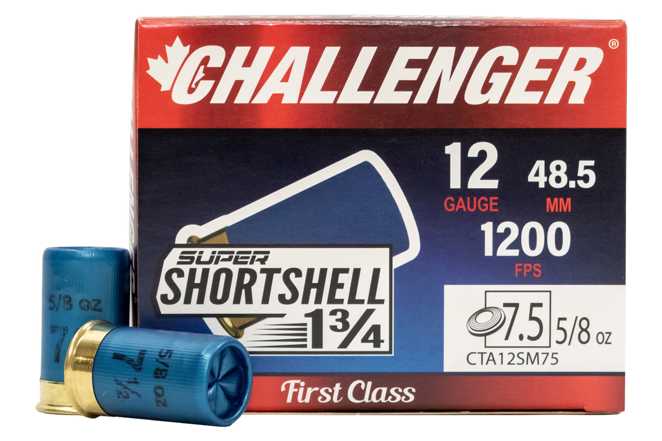 CHALLENGER AMMO 12 GA 1-3/4 IN 7.5 SHOT