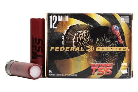 Federal 12 Gauge 3-1/2 inch 2-1/4 oz Heavyweight TSS #9 5/Box