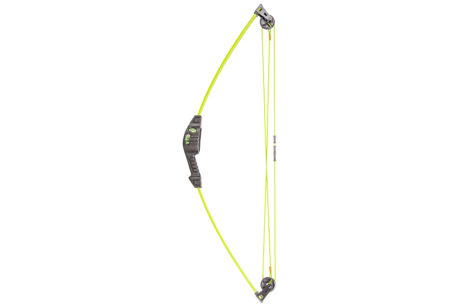 Bear Spark Right Handed/Left Handed Youth Recurve Bow Flo Green