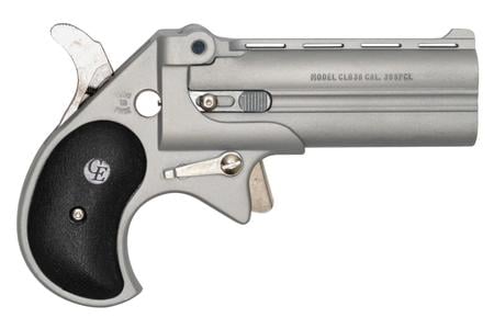 COBRA ENTERPRISE INC .38 Special Long Bore Derringer with Satin Cerakote Finish and Black Grips