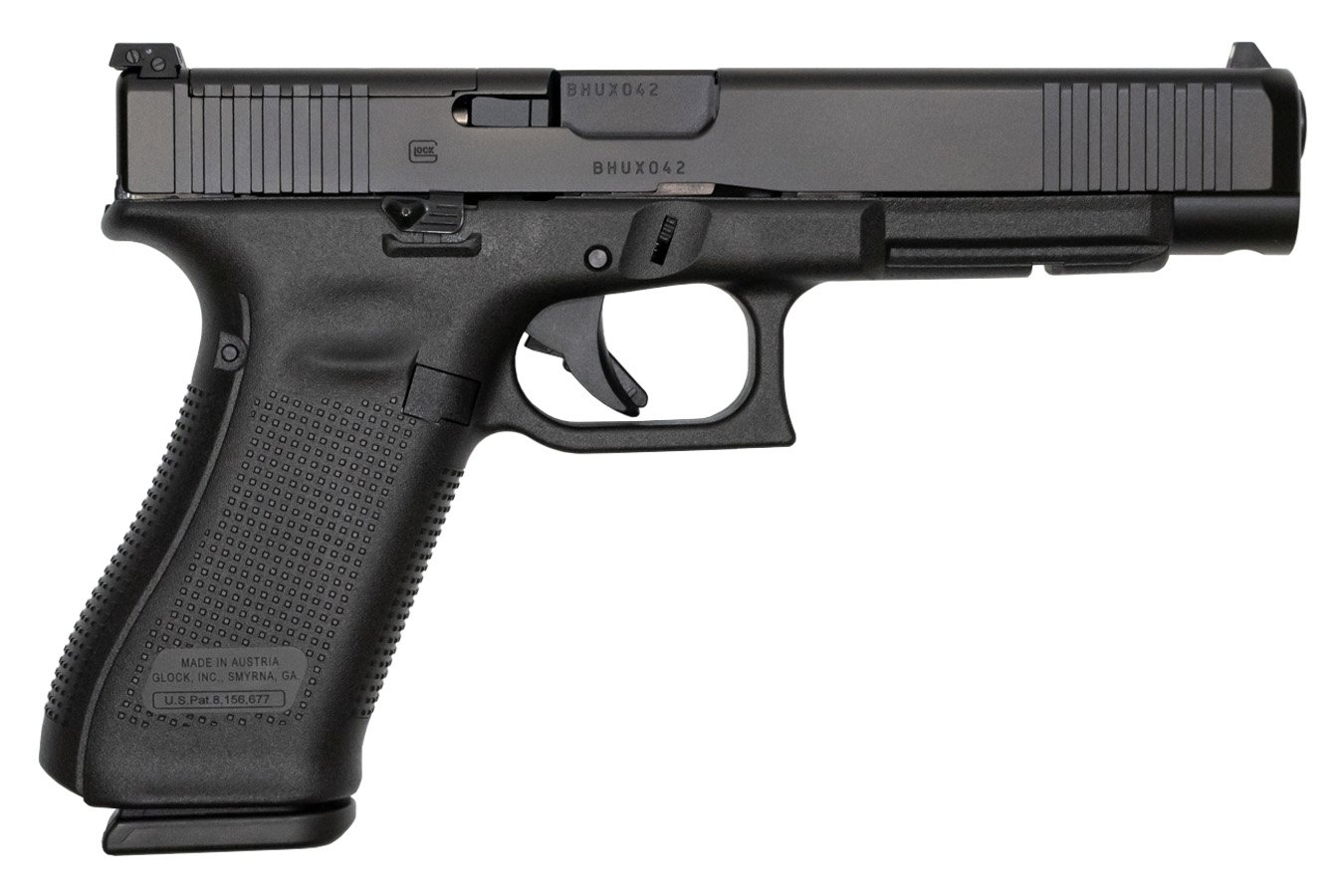 GLOCK 34 GEN5 MOS 9MM 17-ROUND FRONT SERRATIONS