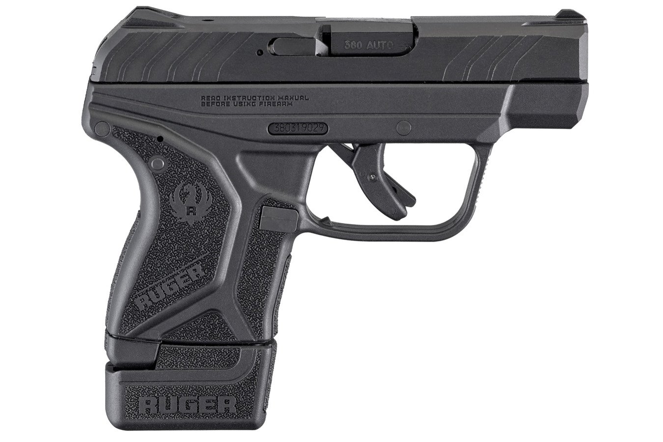 RUGER LCP II 380 ACP WITH GRIP EXTENSION