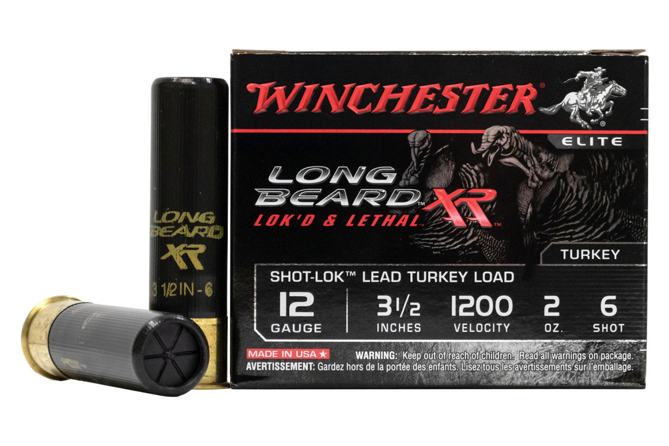 WINCHESTER AMMO 12 GA 3-1/2 IN 2 OZ LONG BEARD XR TURKEY