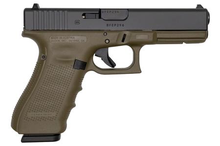 17 9MM OD GREEN PISTOL GEN4