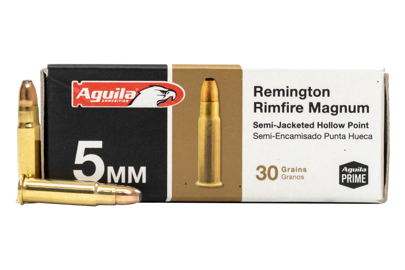 AGUILA 5MM REM RIMFIRE MAG 30 GR SJHP