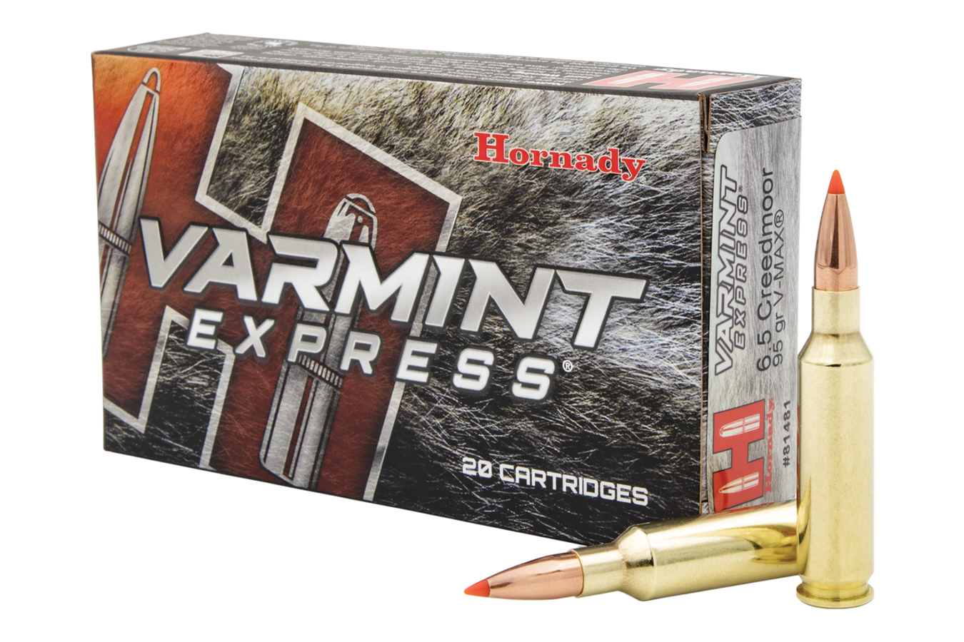 HORNADY 6.5 CREEDMOOR 95 GR V-MAX VARMINT EXPRESS