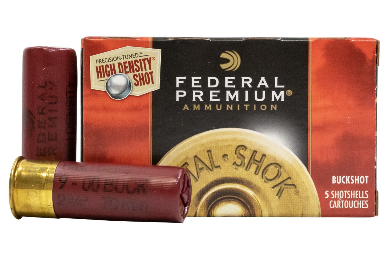 FEDERAL AMMUNITION 12 GA 2 3/4 IN HIGH DENSITY 00