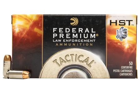 FEDERAL AMMUNITION 40SW 165 gr HST HP Tactical Police-Trade Ammo 50/Box
